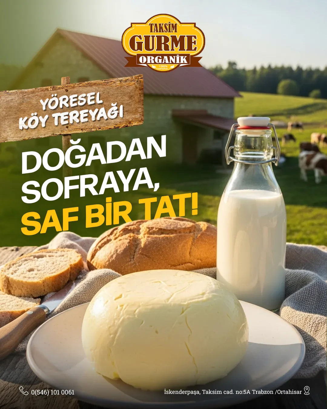 Taksim Gurme Organik Yöresel Köy… Giresun sosyal medya referansı (Post)